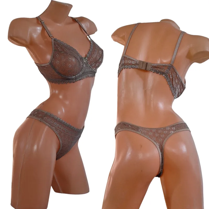 Conjunto Colaless Puntilla con Aro (art 5102) Talle 85 al 105