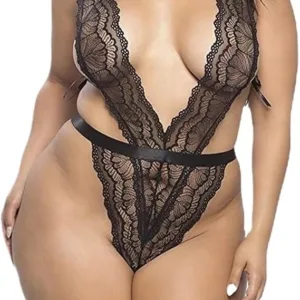 Body Puntilla Escotado (AL216) Talle 85 al 130: imagen 3