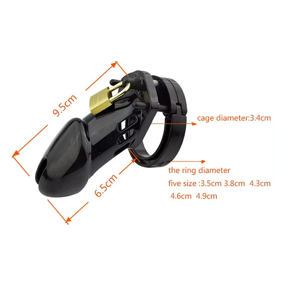 Dispositivo De Castidad Jaula De Pene Cb 6000 - Imagen 3