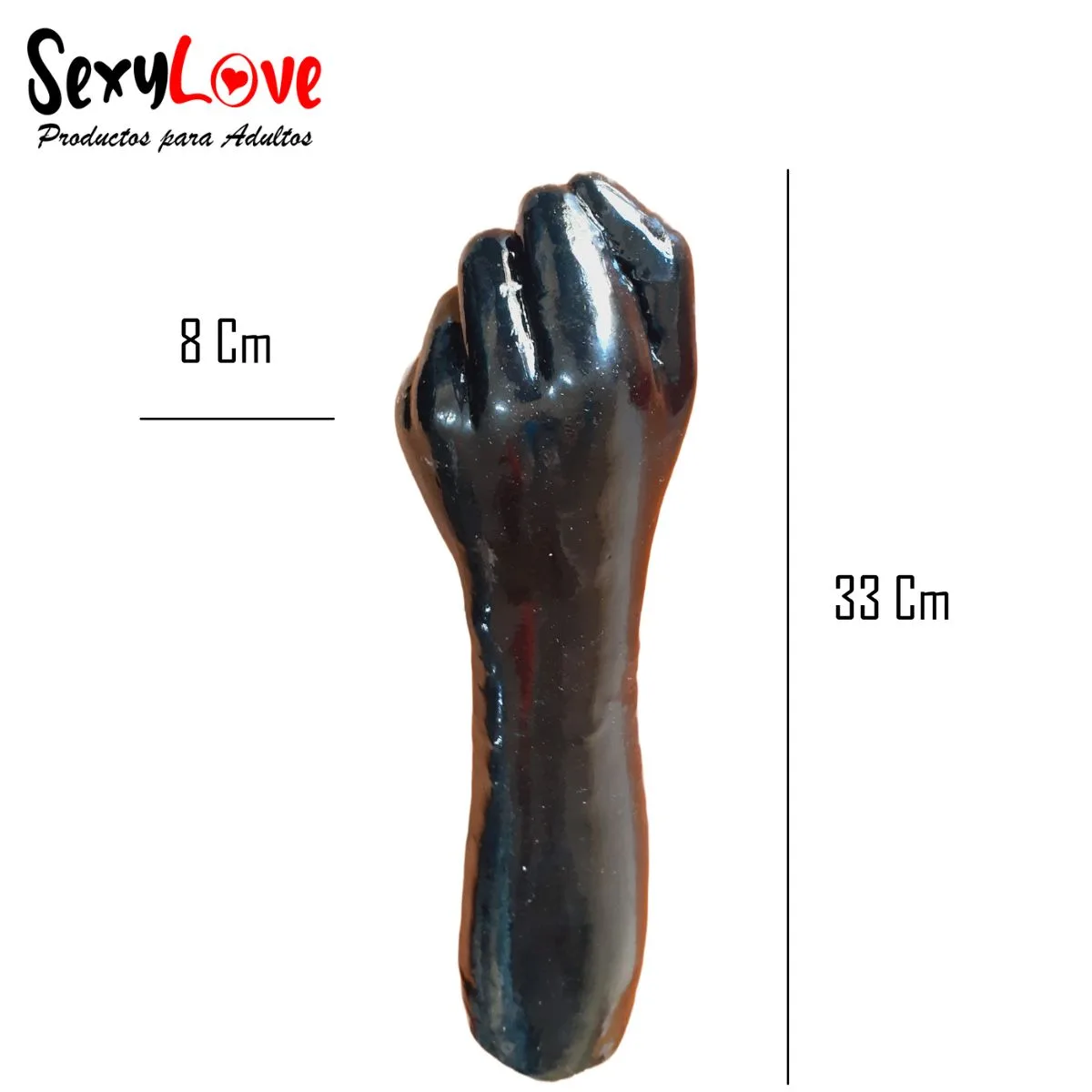 Consolador Puño Silicona Gigante Fisting - Imagen 3