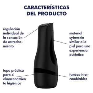 Satisfyer Masturbador Masculino Men Classic Black: imagen 2
