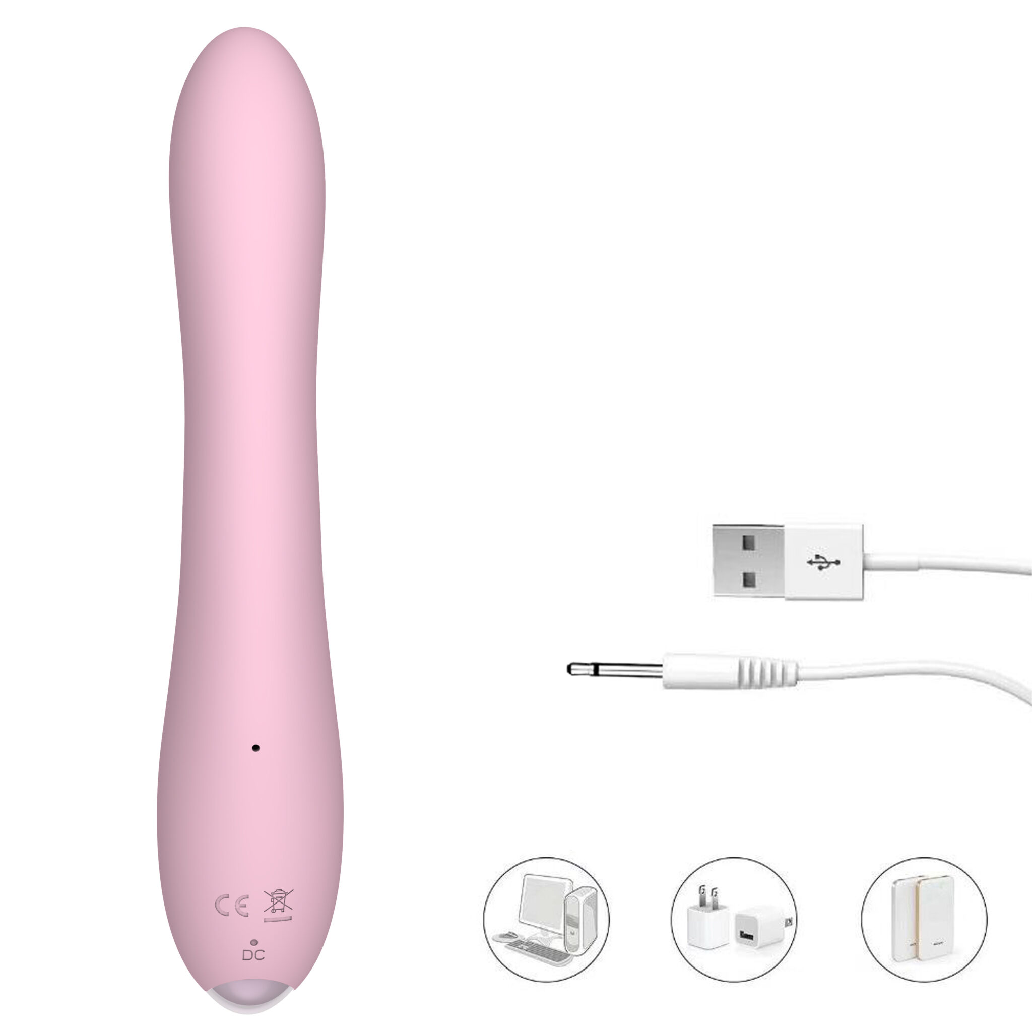 Vibrador Succionador de Clitoris - USB - Simil Satisfyer - Imagen 2