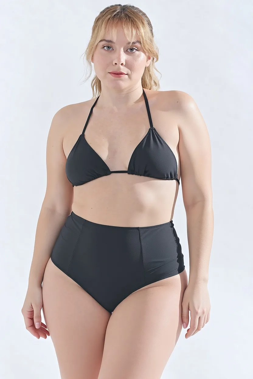 Bikini Tiro Alto Vedettina (art 5057) Talle 85 al 120 - Imagen 2